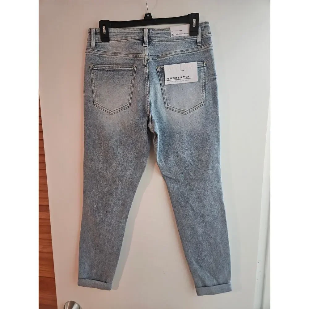 Brand New Women's Bayeas Perfect Stretch High Rise Skinny Jeans Size 29 - Picture 5 of 7